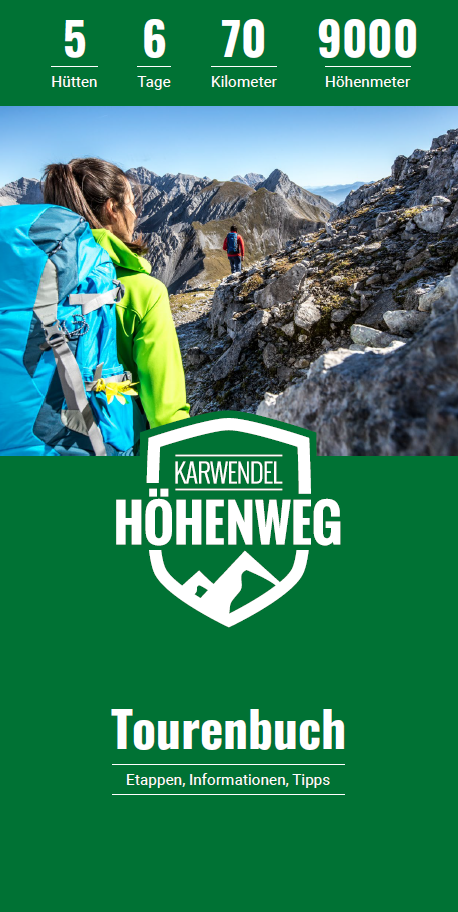 Karwendel Höhenweg Digitale Broschüre